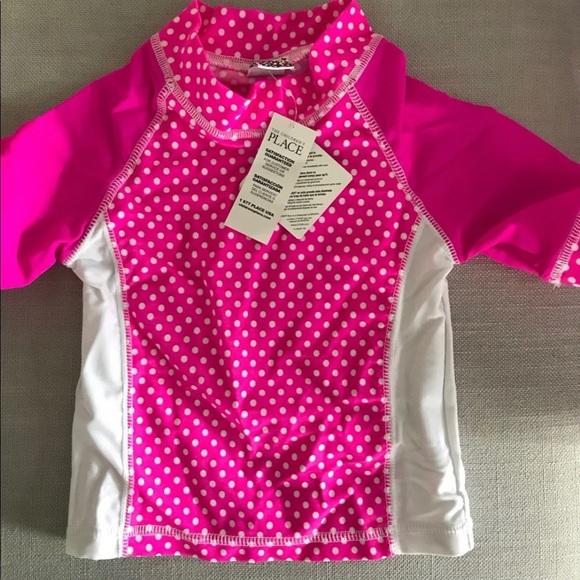 The Children’s Place Swim Rashguard Sz 24 months - Picture 3 of 8